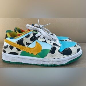 Nike Dunk Low SB Special Ice Cream Box x Ben & Jerry's Chunky Dunky Boys;size 3Y